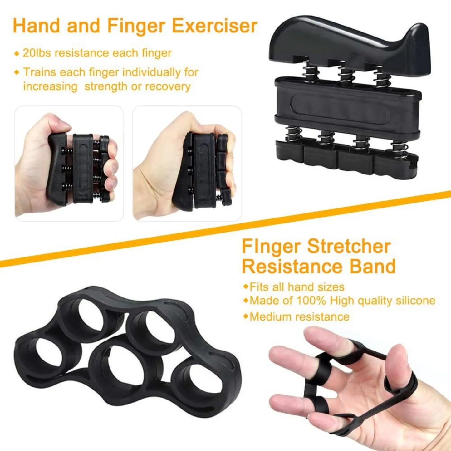 5-60Kg Adjustable Heavy Hand Gripper Fitness Hand Exerciser Grip Wrist Training Finger Gripper Hand Strengthener For Patient