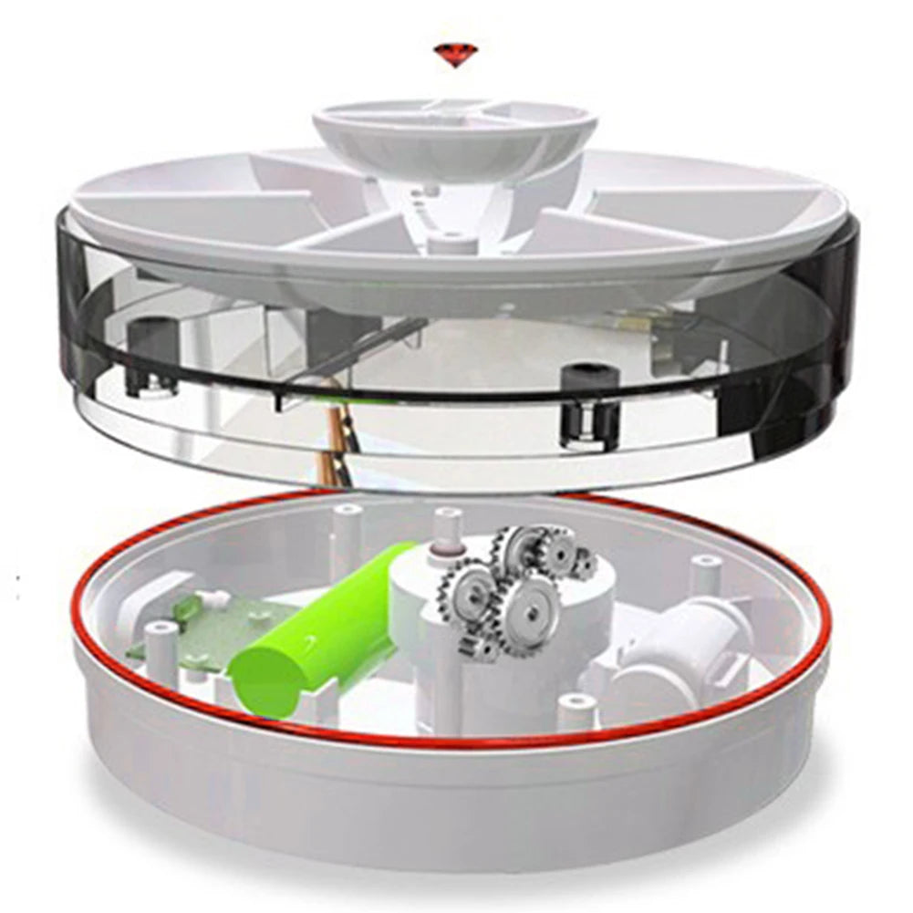 Portable Ultrasonic Dish Washer 18W Cordless Sink Dishwasher Wireless Dishwasher Household Sink Dishwasher for Household Kitchen