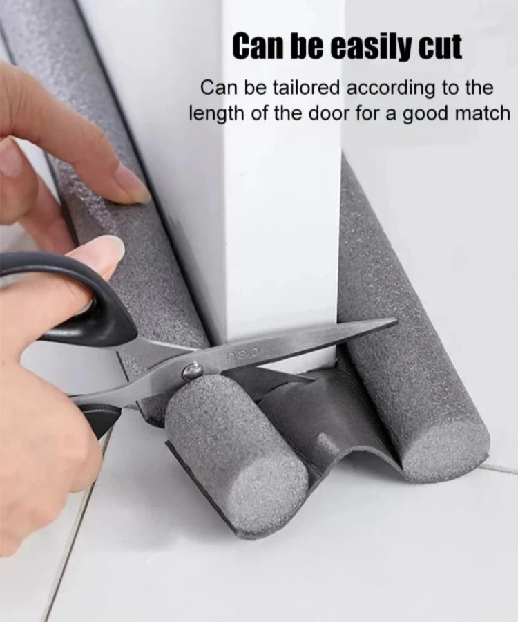 2-Pack Flexible Under Door Draft Stopper Bottom Seal Strip Weather Strip Anti-Cold Gap Blocker Thicker Sealing Strip 93 men di