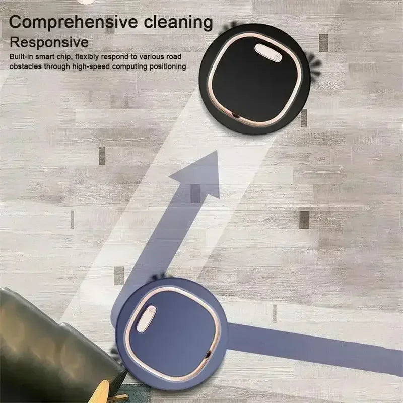 2026 New Smart Sweeping Robot Silent Vacuum Cleaner Sweep Mop Brush 3-in-1 Multi-function Intelligent Automatic Vacuum Cleaner