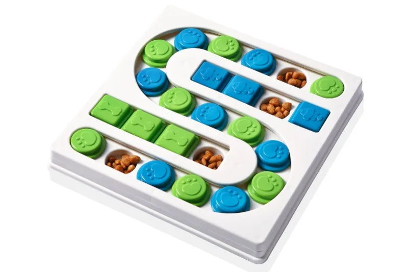 Dog Puzzle Toys Slow Feeder Interactive Increase Puppy IQ Food Dispenser Slowly Eating NonSlip Bowl Pet Cat Dogs Training Game
