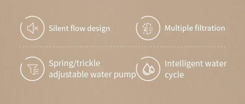 3L Cat Water Fountain Auto ERecirculate Filter Large Capacity Filtring Cat Water Drinker 1USB Electric Mute Cats Water Dispenser
