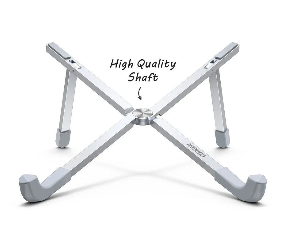 UGREEN Laptop Stand For Macbook Pro Foldable Aluminum Vertical Notebook Stand Laptop Support Macbook Air Pro Tablet Phone Stand