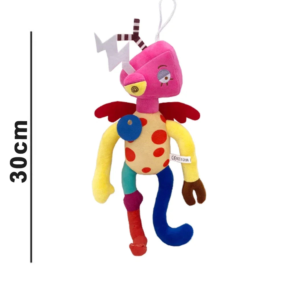 New Styles The Amazing Digital Circus Pomni Jax Plush Toy Anime Cute Theater Rabbit Doll Cartoon Clown Christmas Kids Gifts