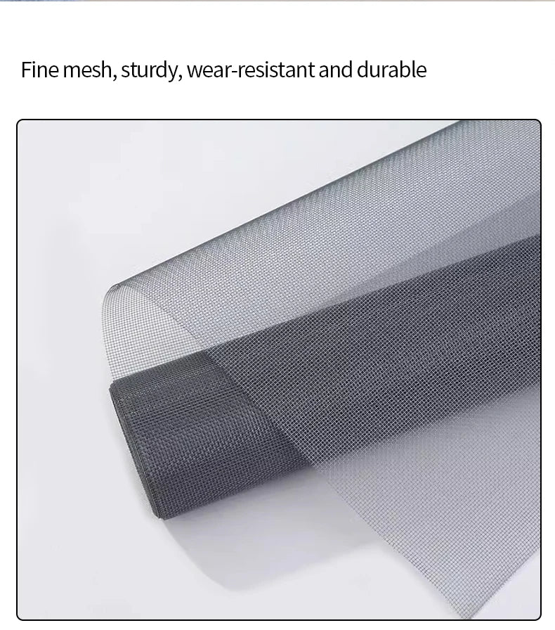 DIY Custom size 2025 Magnetic screen window, mosquito net magnetic curtain, invisible, household magnet self-adhesive window