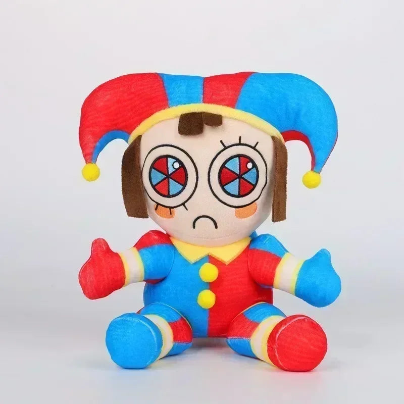 ///New Styles The Amazing Digital Circus Pomni Jax Plush Toy Anime Cute Theater Rabbit Doll Cartoon Clown Christmas Kids Gifts