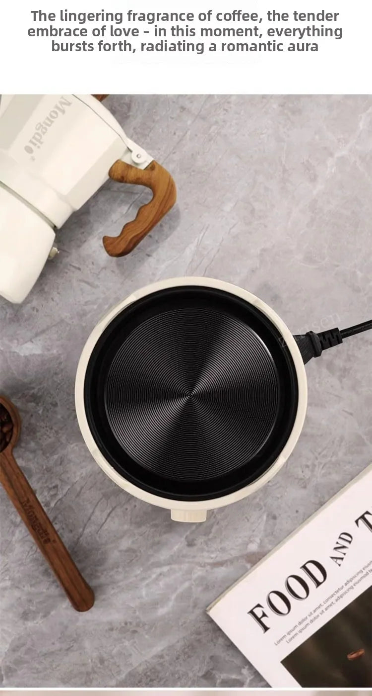 Electric Cookware Heating Base 500W Electric Heater Coffee Stove Home Manual Adjustable temperature Cooking Heater