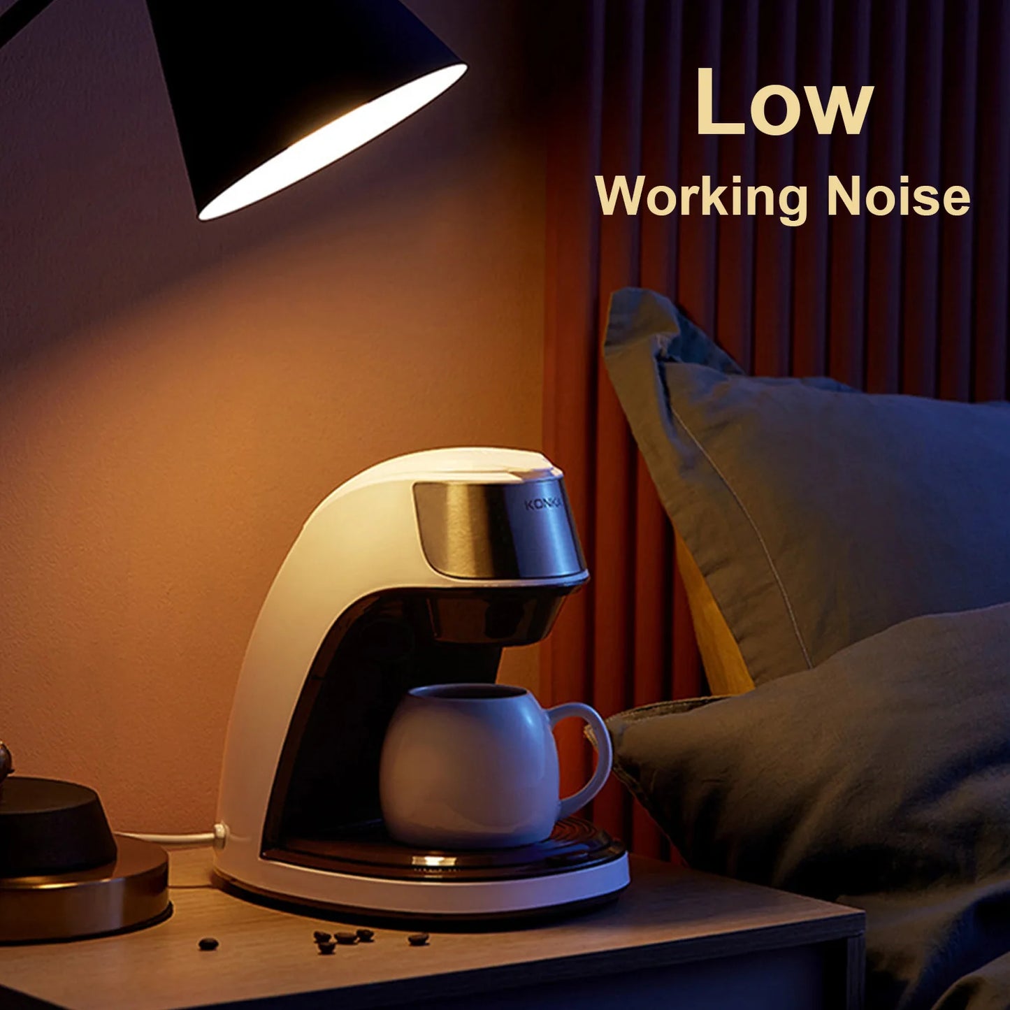 Electric drip coffee machine home small office tea brewing machine Portable Coffee Maker