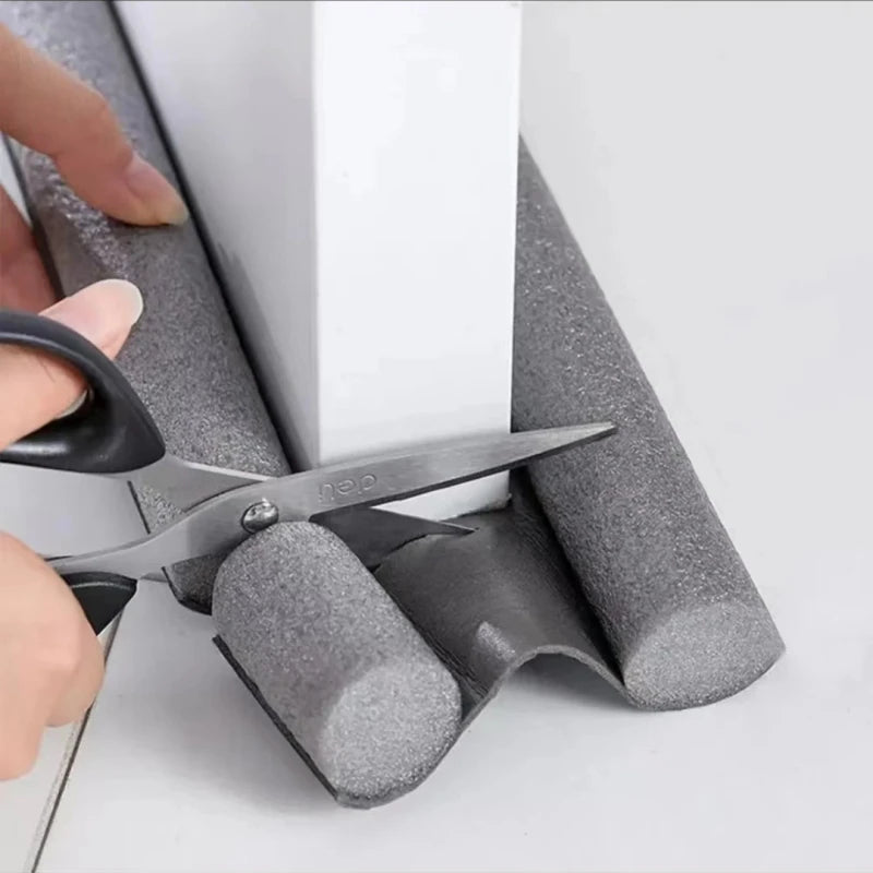2-Pack Flexible Under Door Draft Stopper Bottom Seal Strip Weather Strip Anti-Cold Gap Blocker Thicker Sealing Strip 93 men di