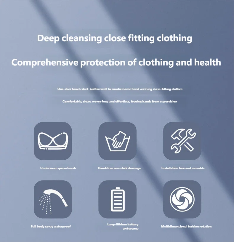 HOMEFISH Dehydrated Underwear Washing Machine Fully Automatic Dormitory Mini Mini Sock and Underwear Washing Machine