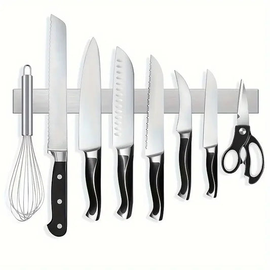 Professional Magnetic Strip Stainless Steel Magnetic Knife Holder Rack Kitchen Knife Shelf Bar 30 40 50 cm Kitchen Accessories