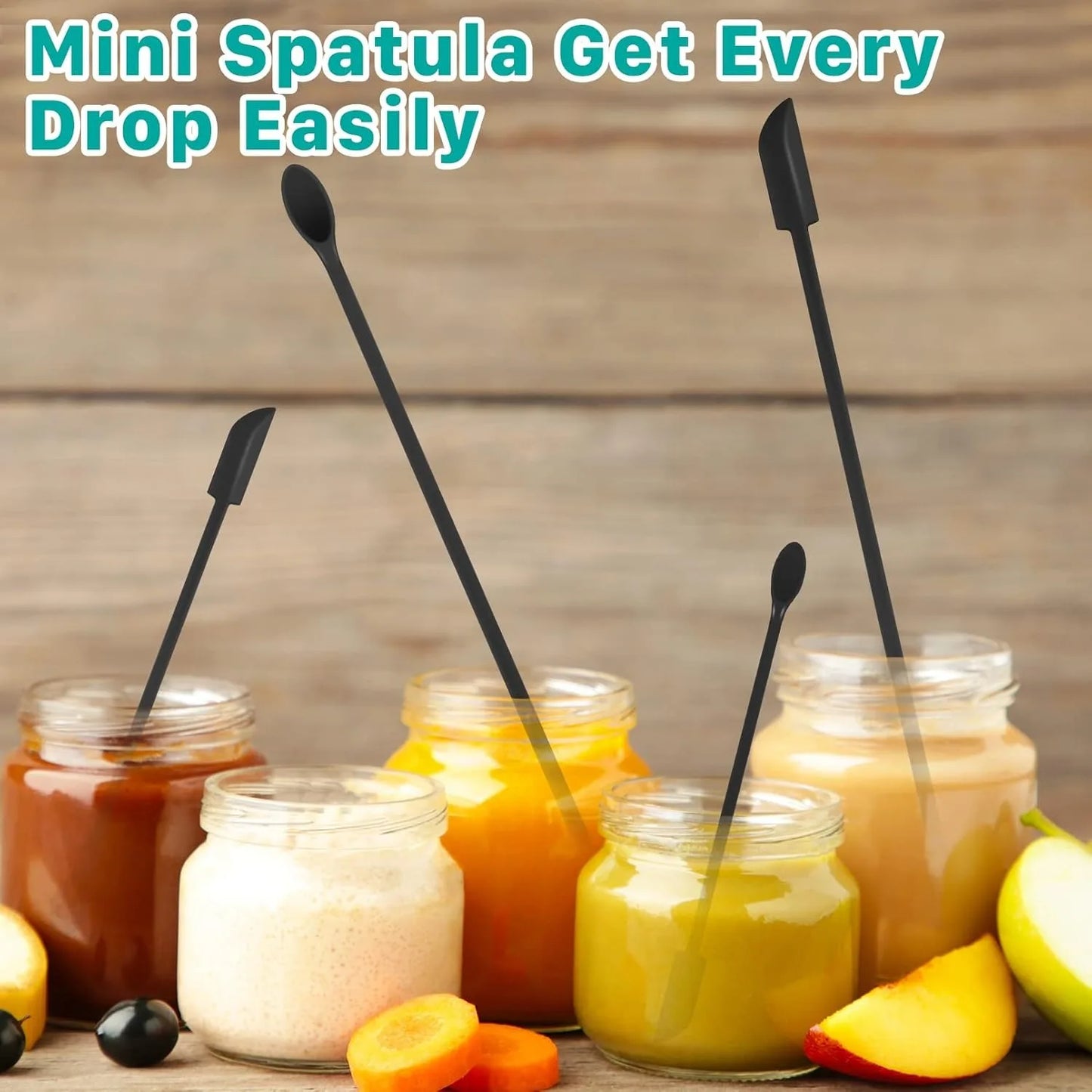 6/9 Pieces Silicone Bakeware Spatula Set Food Grade Non Stick Heat Resistant Spatulas Cooking Kitchen Essentials Baking Tools