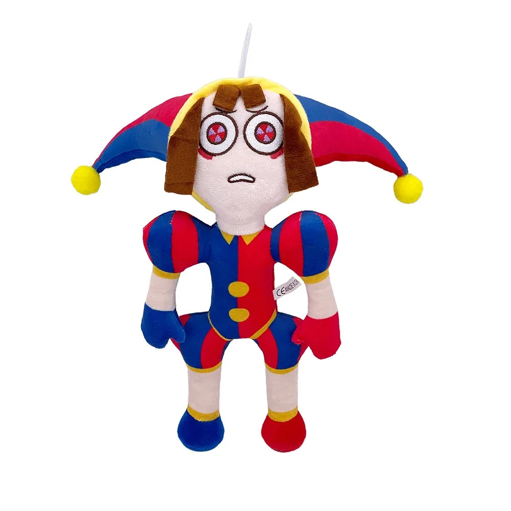 HOT The Amazing Plush Digital Circus Kawaii Plush Doll Stuffed Joker Pillow Manga Anime Christmas Birthday Gift Toys