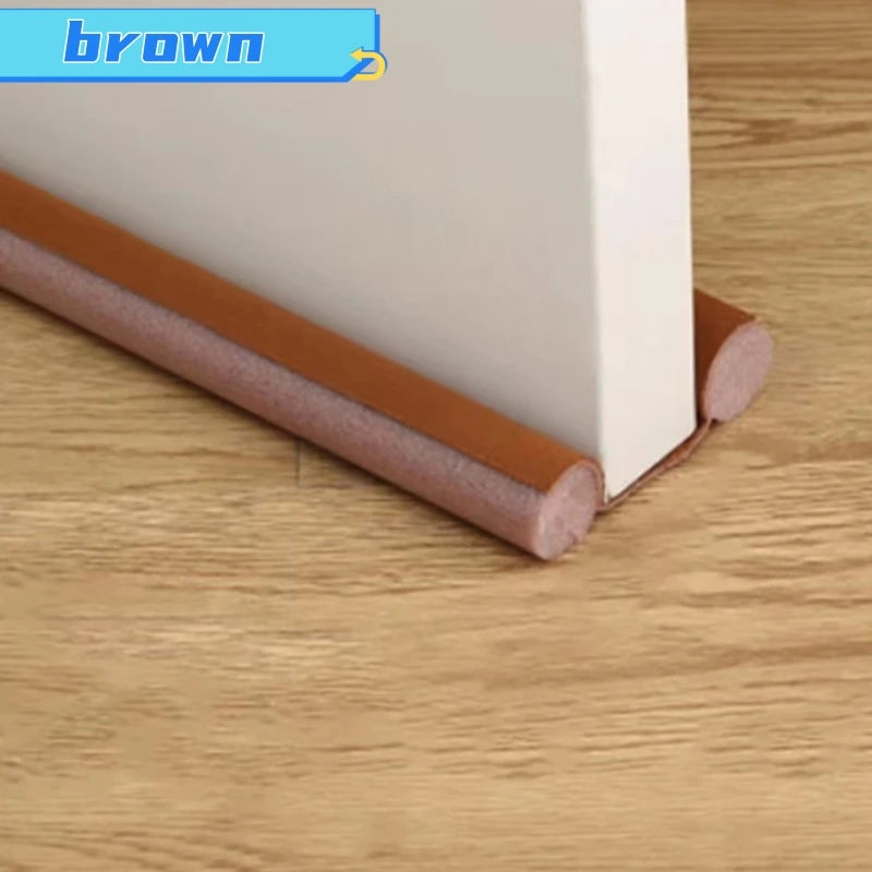 2-Pack Flexible Under Door Draft Stopper Bottom Seal Strip Weather Strip Anti-Cold Gap Blocker Thicker Sealing Strip 93 men di