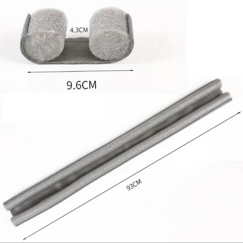 2-Pack Flexible Under Door Draft Stopper Bottom Seal Strip Weather Strip Anti-Cold Gap Blocker Thicker Sealing Strip 93 men di