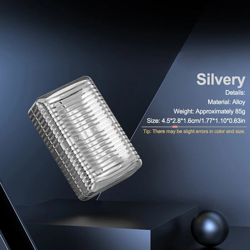 1 EDC Fidget Slider Rotating Anti Pressure Metal Soap Sensory Toy Addah Focal Table Toy Soft Magnetic Slider
