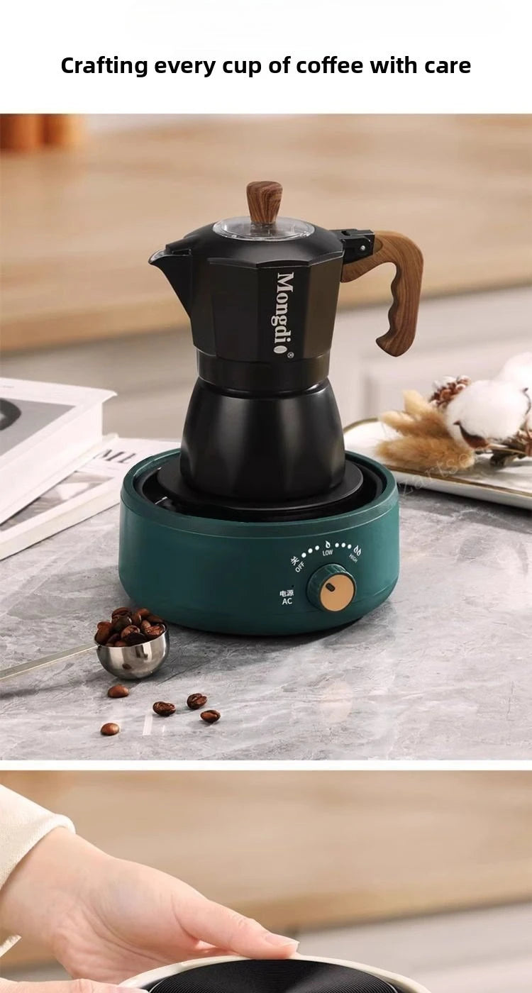 Electric Cookware Heating Base 500W Electric Heater Coffee Stove Home Manual Adjustable temperature Cooking Heater