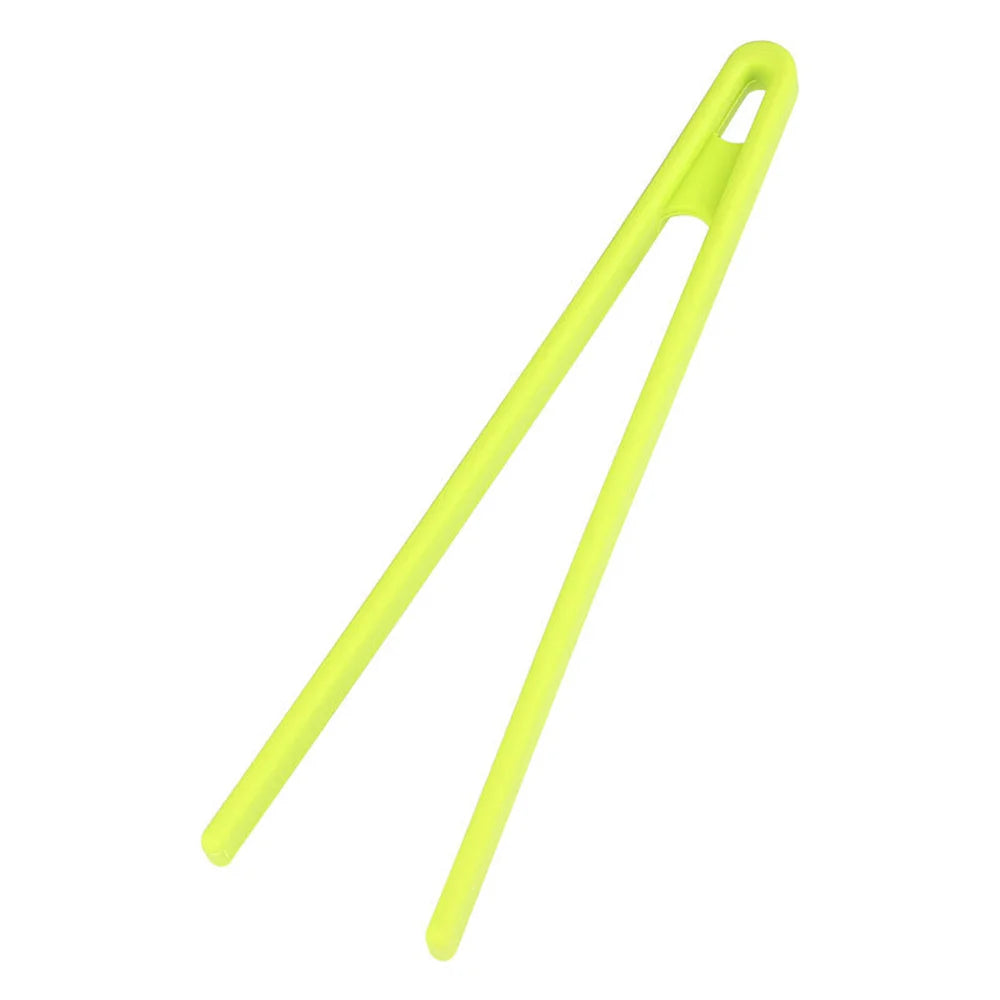 Silicone Home Kitchen Cooking Tongs Food Grade Silicone Thickened Long Handle BBQ Grill Clip Silicone Food Tong