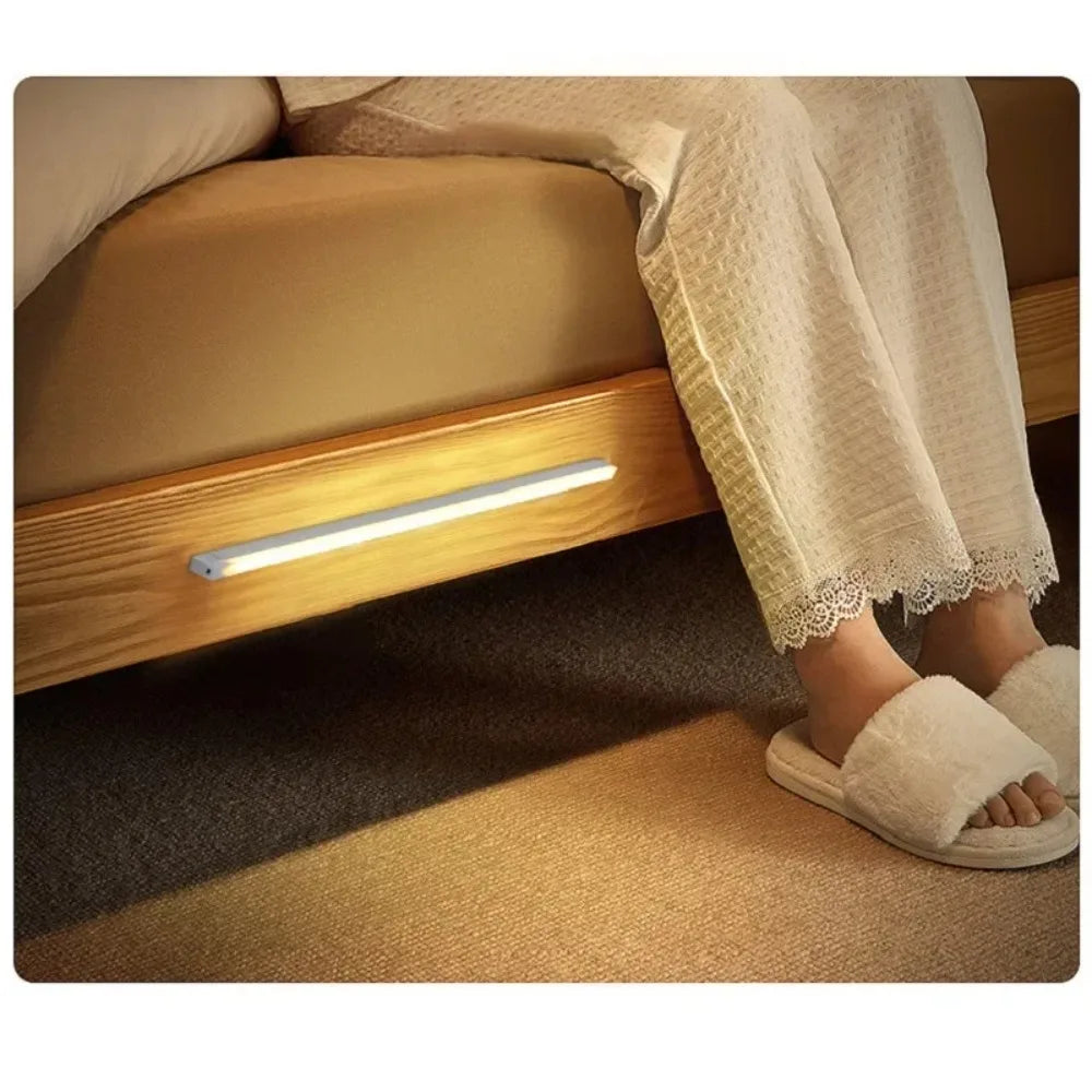 PIR Motion Sensor Portable Rechargeable Led Lamp Portable Indoor Lighting USB Lamps Lights Battery Light