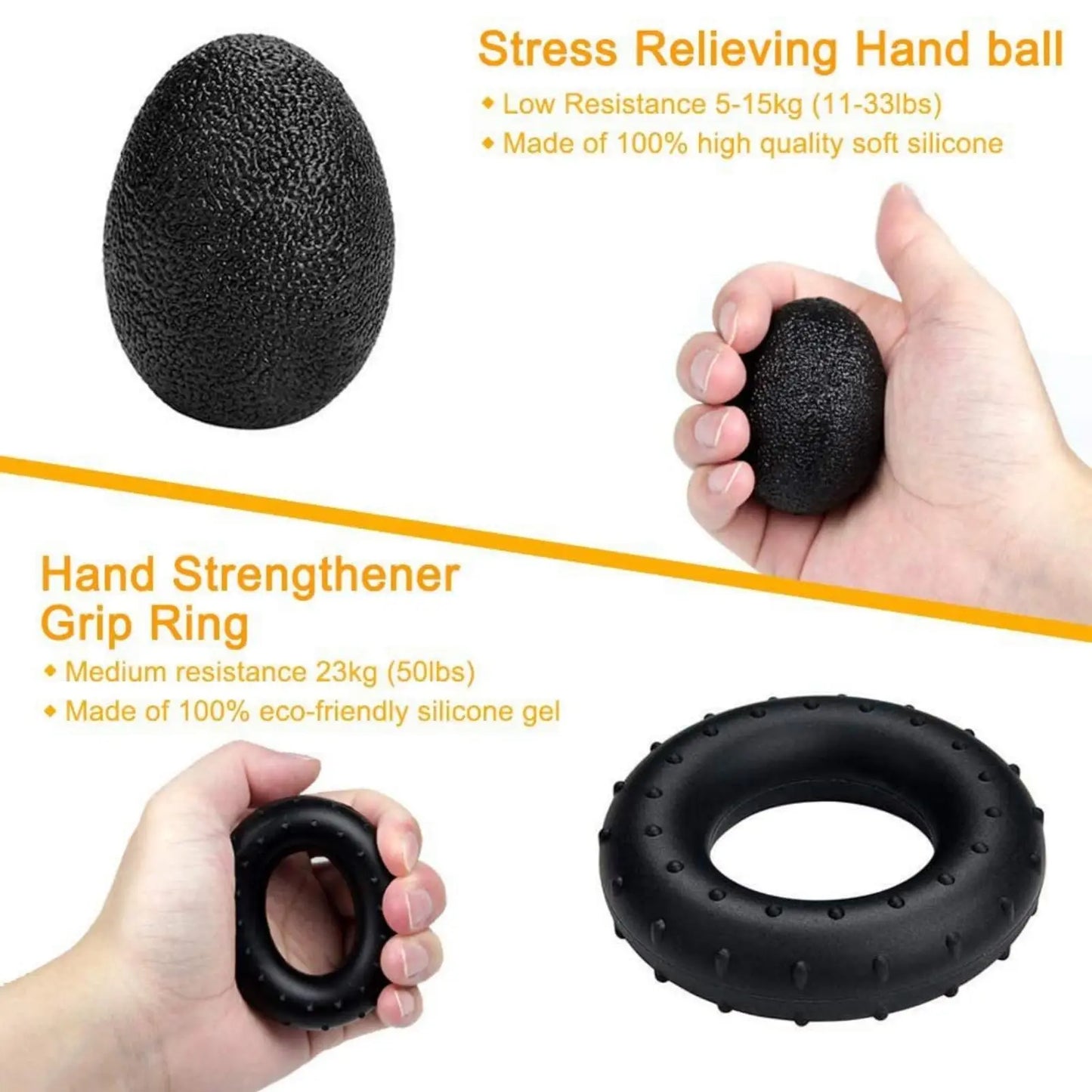 5-60Kg Adjustable Heavy Hand Gripper Fitness Hand Exerciser Grip Wrist Training Finger Gripper Hand Strengthener For Patient