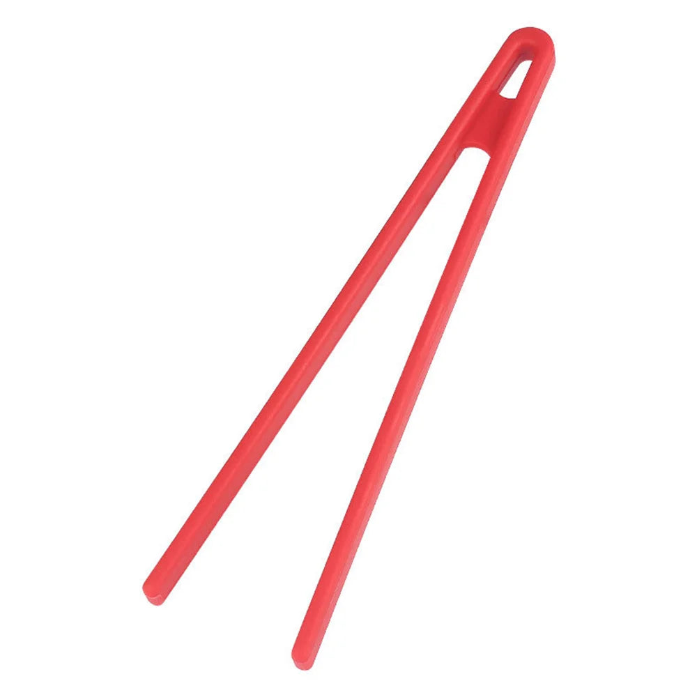 Silicone Home Kitchen Cooking Tongs Food Grade Silicone Thickened Long Handle BBQ Grill Clip Silicone Food Tong