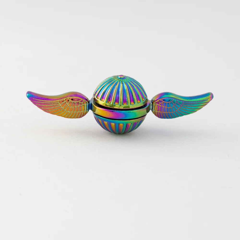 EDC Magic Fidget Spinner, Adult Stress-resistant Fidget Spinner Irritability Stress-relieving Toy, Rotating Metal Ball Table Toy