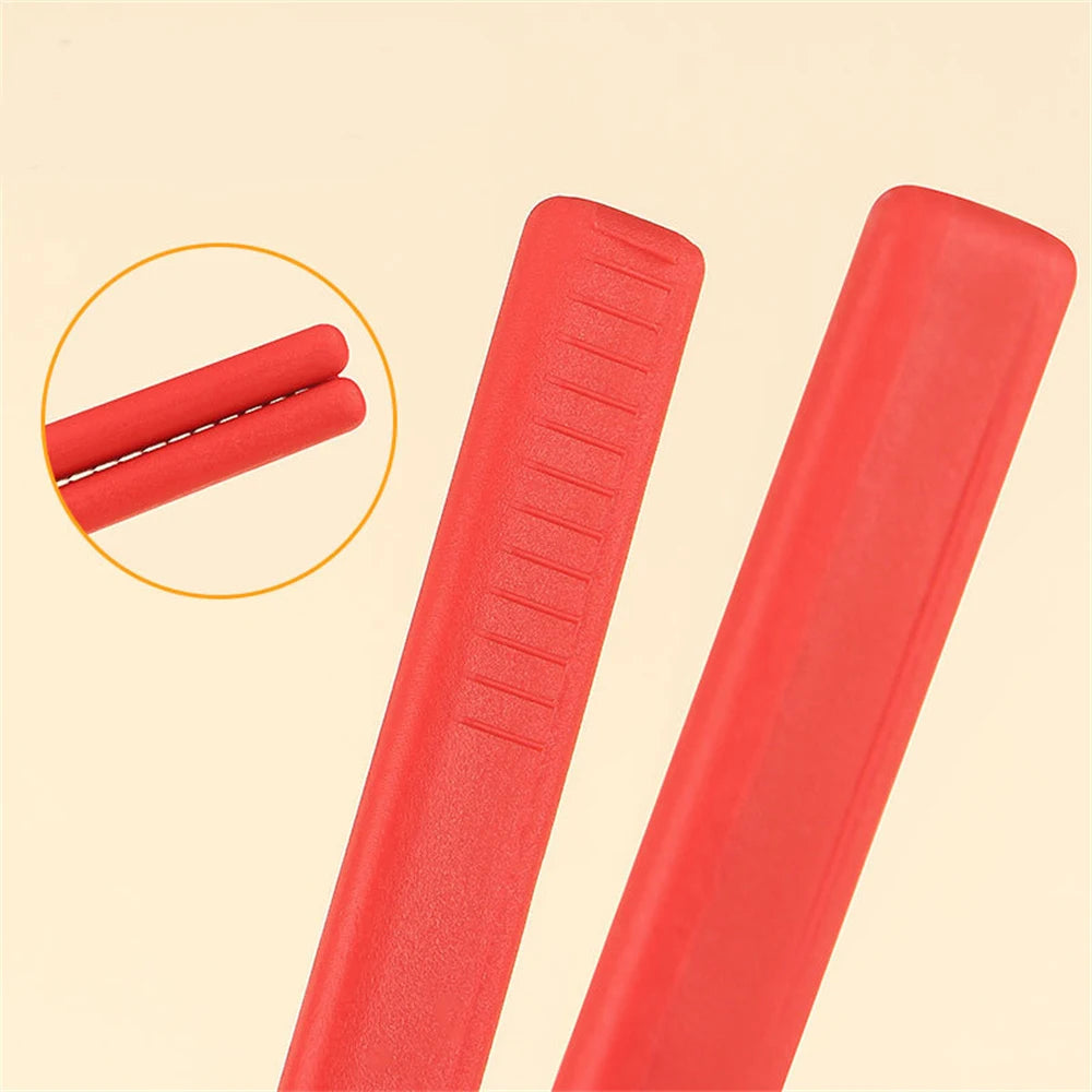 Silicone Home Kitchen Cooking Tongs Food Grade Silicone Thickened Long Handle BBQ Grill Clip Silicone Food Tong
