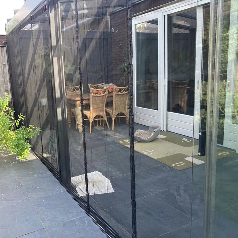 DTGJ Magnetic Door Screen Mosquito Net Custom Size Summer Anti insect Mesh Automatic Closing Curtain Applicable to glass doors
