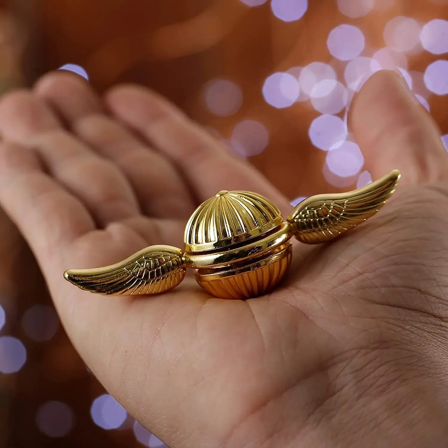 EDC Fingertip Spinning Gyroscope Fidget Spinner Anti Stress Toys for Kids & Adults Rotating Metal Orb Desktop Stress Relief Toy