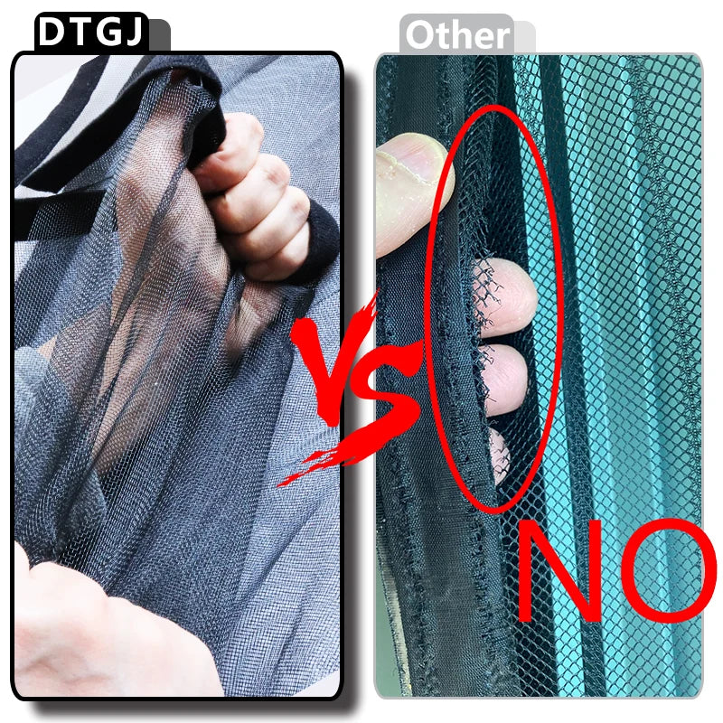 DTGJ Magnetic Door Screen Mosquito Net Custom Size Summer Anti insect Mesh Automatic Closing Curtain Applicable to glass doors