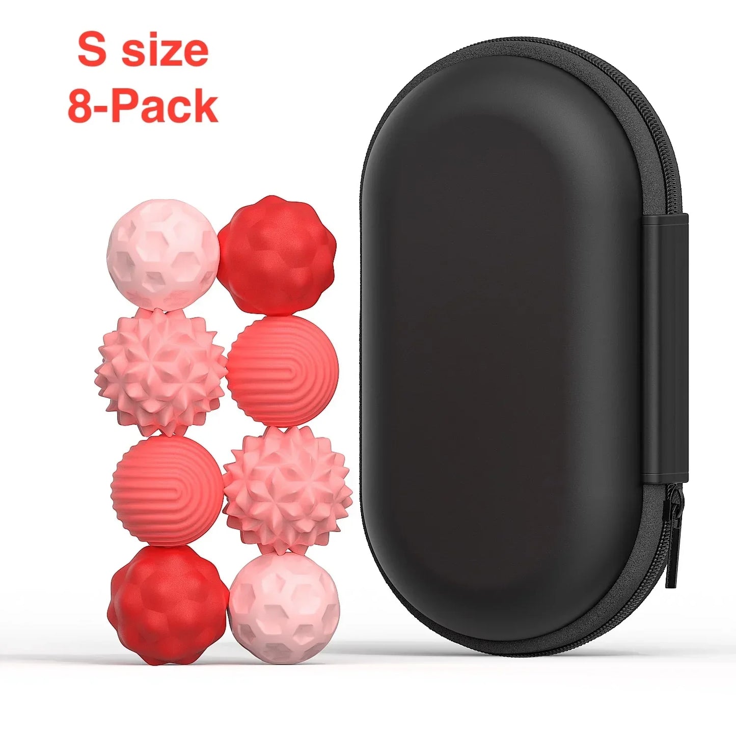 Silicone Magnetic Sensory Balls Fidget Toy Worry Balls Autism Calming Fidgeting Toy Kid Adults Anxiety Relief Stress Sensory Toy