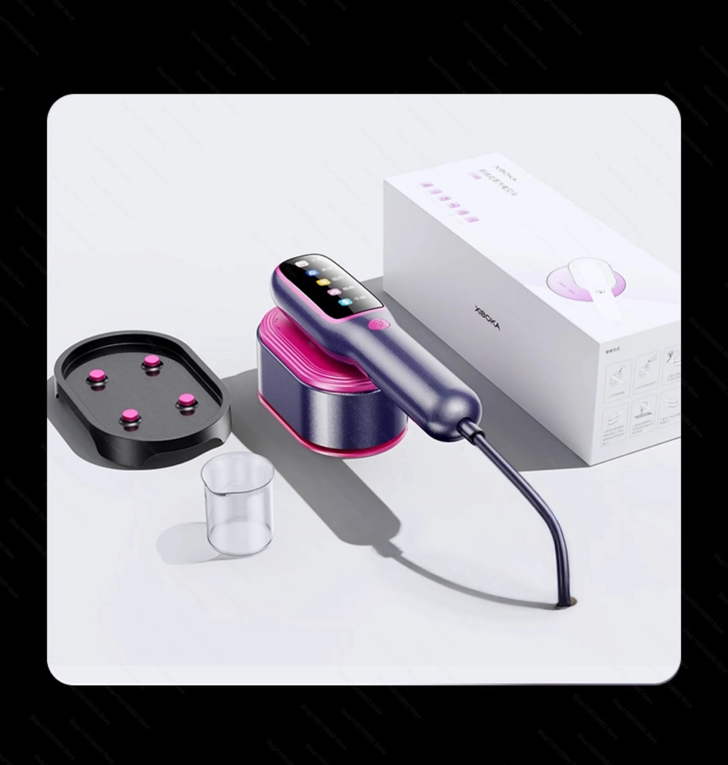 NEW Handheld Steam Iron Garment Steamer Portable Mini for Clothes Fast Heating Travel Garment Fabric Press Machine with Home
