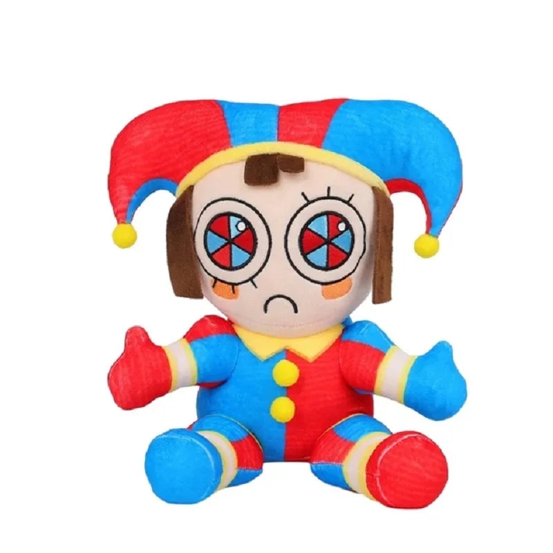 *New The Amazing Digital Circus Plush Clown Ragatha pomni Cartoon Jax Doll Joker Plush Soft Stuffed Sofa Decorate Christmas Gift