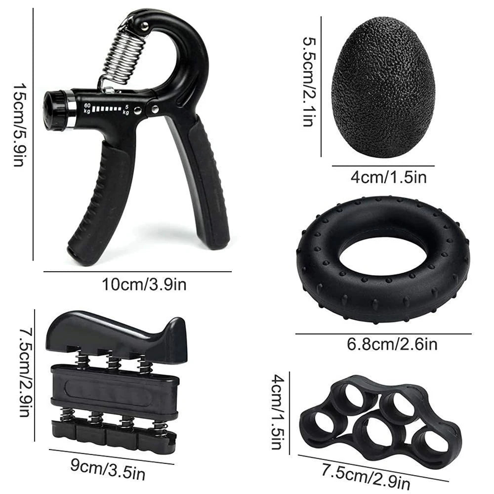 5-60Kg Adjustable Heavy Hand Gripper Fitness Hand Exerciser Grip Wrist Training Finger Gripper Hand Strengthener For Patient
