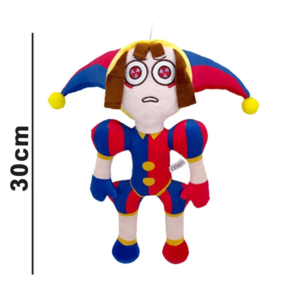 ///New Styles The Amazing Digital Circus Pomni Jax Plush Toy Anime Cute Theater Rabbit Doll Cartoon Clown Christmas Kids Gifts