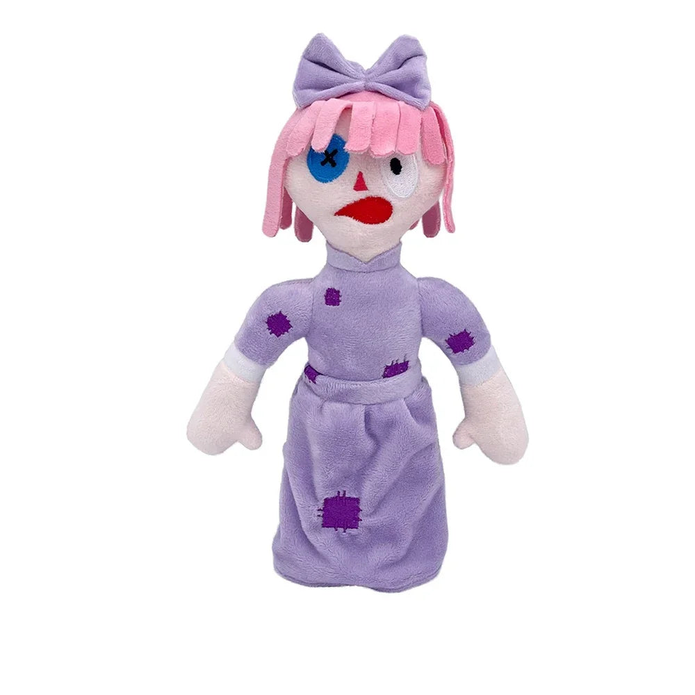 HOT The Amazing Plush Digital Circus Kawaii Plush Doll Stuffed Joker Pillow Manga Anime Christmas Birthday Gift Toys