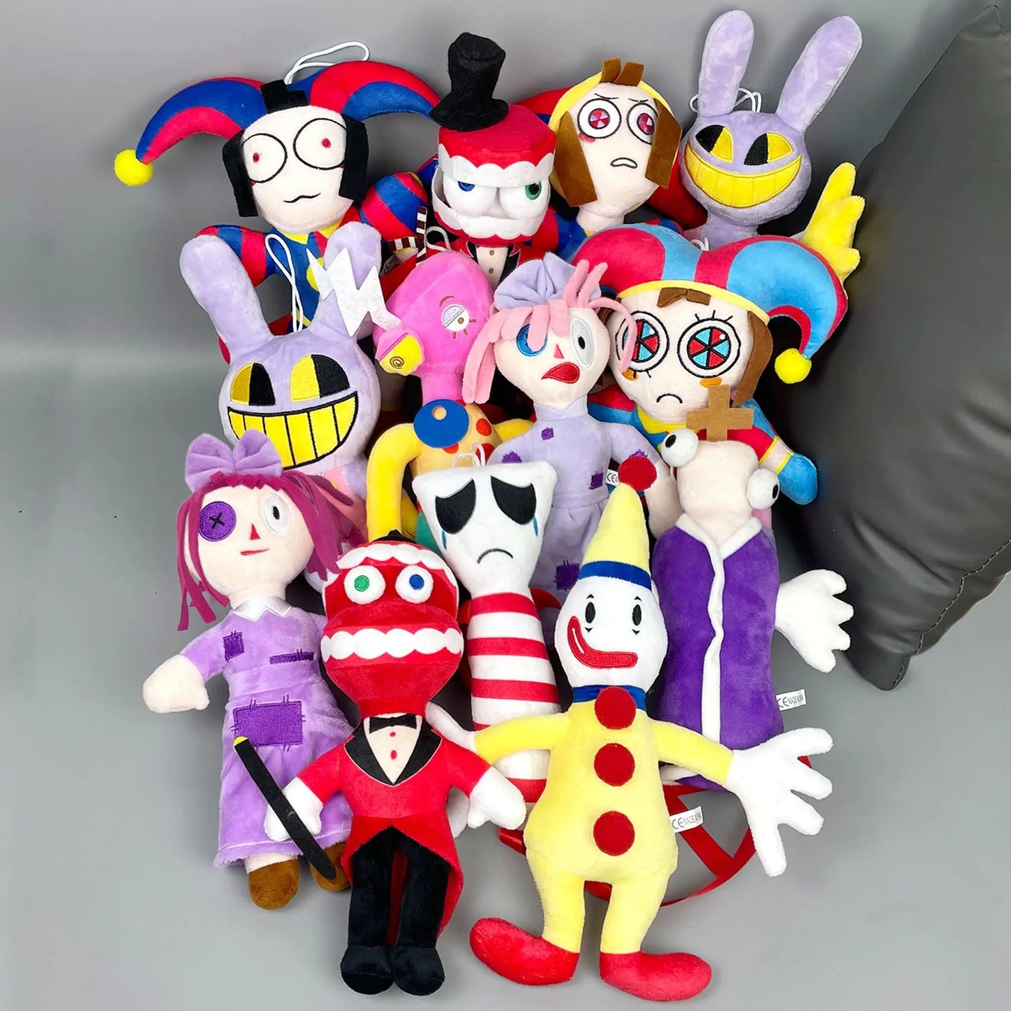 HOT The Amazing Plush Digital Circus Kawaii Plush Doll Stuffed Joker Pillow Manga Anime Christmas Birthday Gift Toys