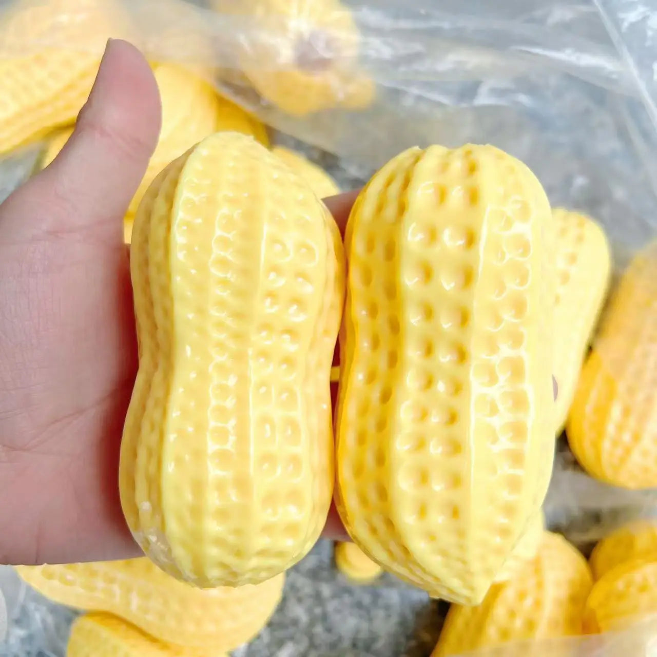 Peanut Stress Relief Toys Soft Squeeze Toy Squishy Toy No Rebound Sensory Fidget Toy ASMR Sensory Anti Stress Toys for Adults
