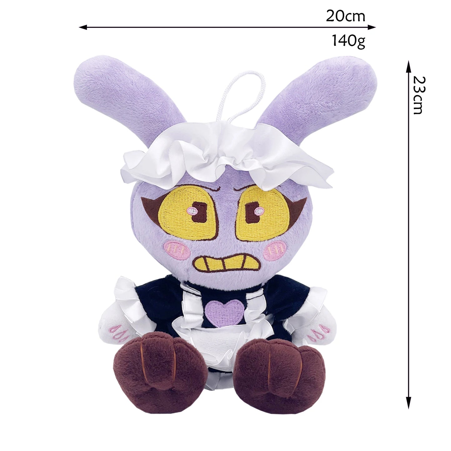 Hot Game Maid Jax Plush Toy THE AMAZING DIGITAL CIRCUS Anime Plushies Cuddly Stuffed Doll Kids Birthday Christmas Gifts