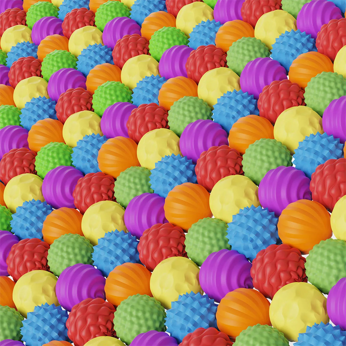 6/12 Pcs Magnetic Balls EDC Relief Toys Fidgeting Antistress Anxiety Sensory Toy Magnet Balls For Adult Kids Autism ADHD
