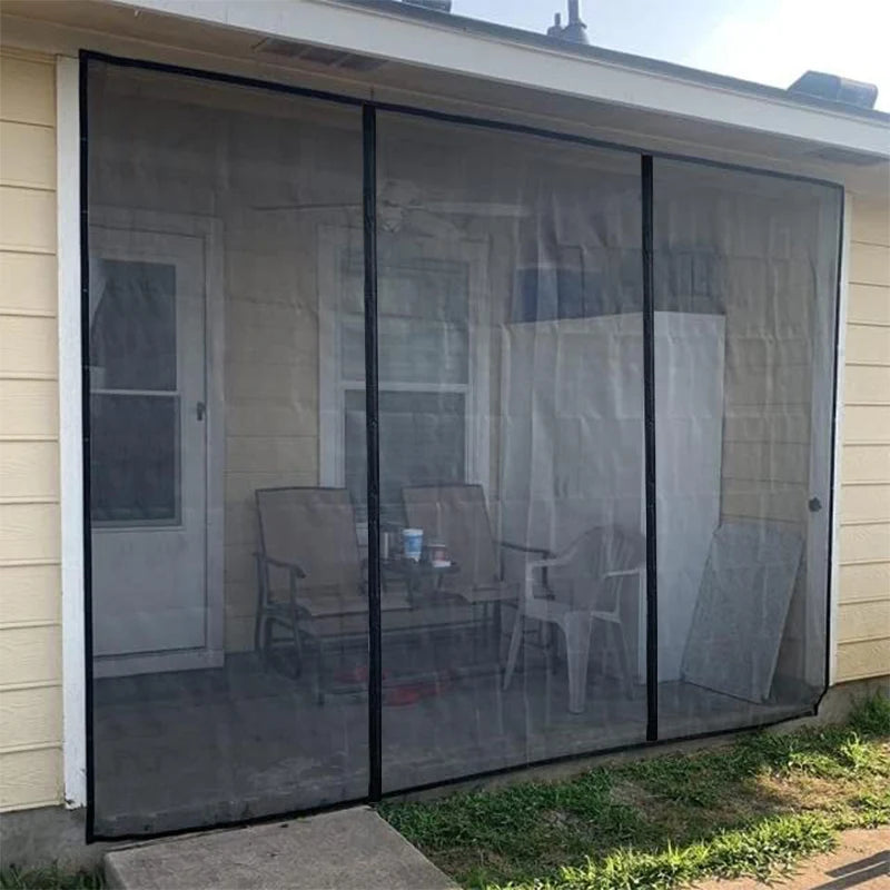 DTGJ Magnetic Door Screen Mosquito Net Custom Size Summer Anti insect Mesh Automatic Closing Curtain Applicable to glass doors