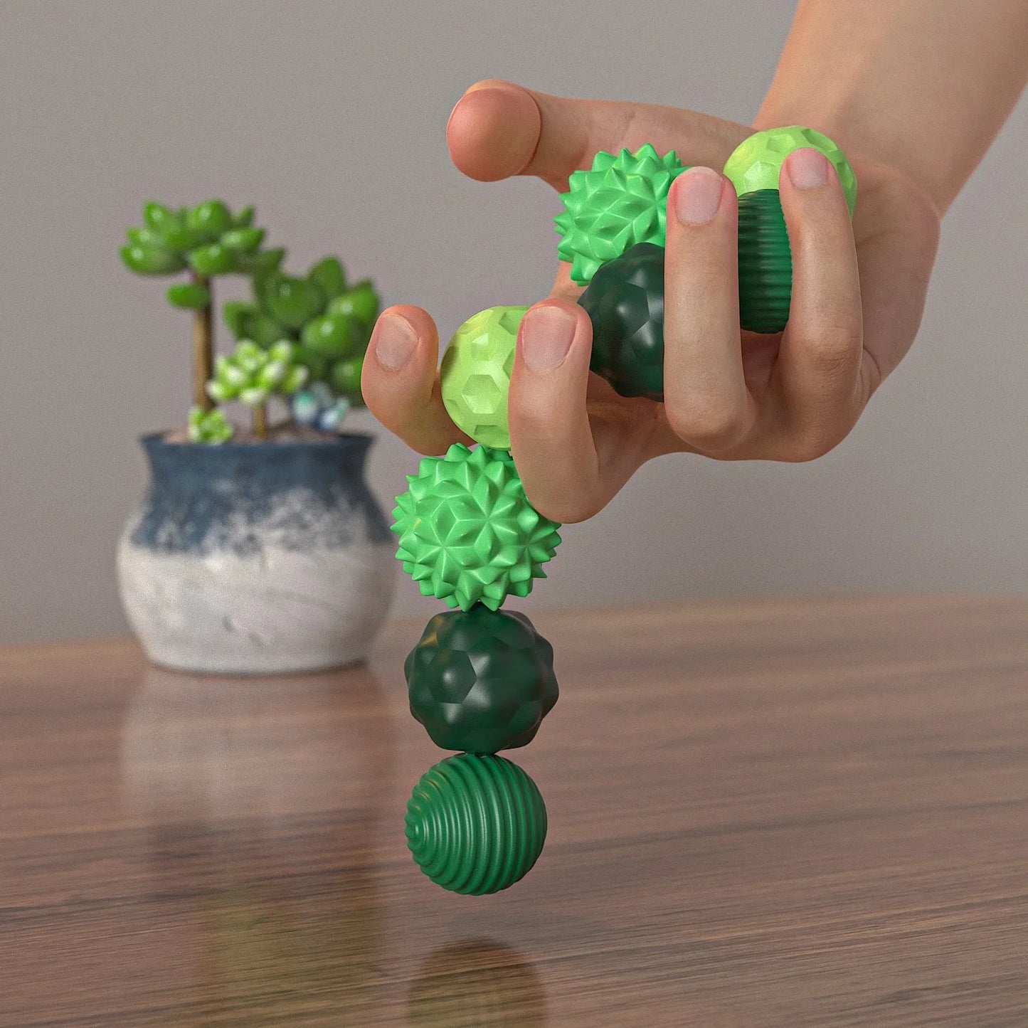 Silicone Magnetic Sensory Balls Fidget Toy Worry Balls Autism Calming Fidgeting Toy Kid Adults Anxiety Relief Stress Sensory Toy