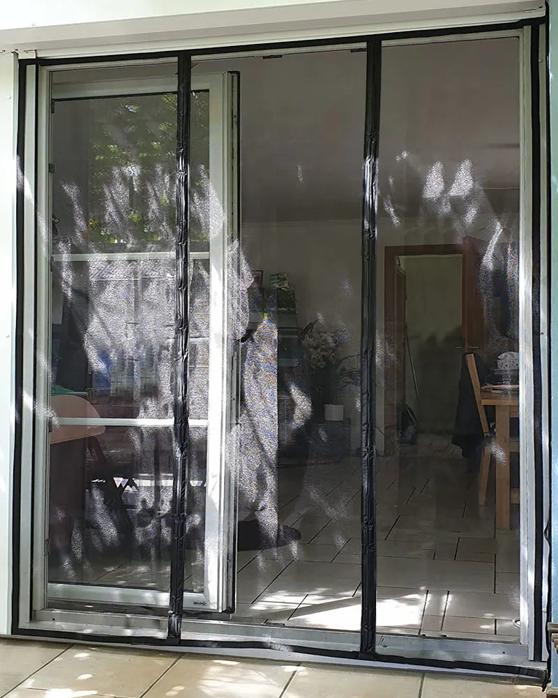 DTGJ Magnetic Door Screen Mosquito Net Custom Size Summer Anti insect Mesh Automatic Closing Curtain Applicable to glass doors