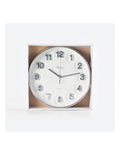 Reloj pared plata chico por mayor - Bazar Mayorista