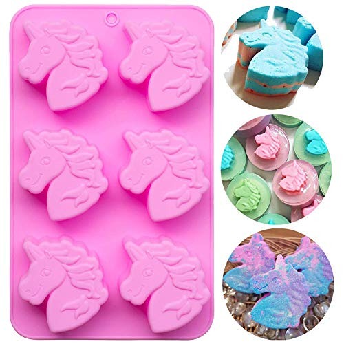 Molde silicona unicornio por mayor - Bazar Mayorista