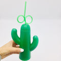 Vaso cactus con sorbete por mayor - Bazar Mayorista
