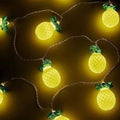 Guirnalda led piña por mayor - Bazar Mayorista