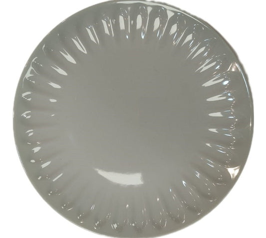 Plato postre badem gris por mayor - Bazar Mayorista