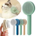 Cepillo para animales con sistema saca pelos por mayor - Bazar Mayorista