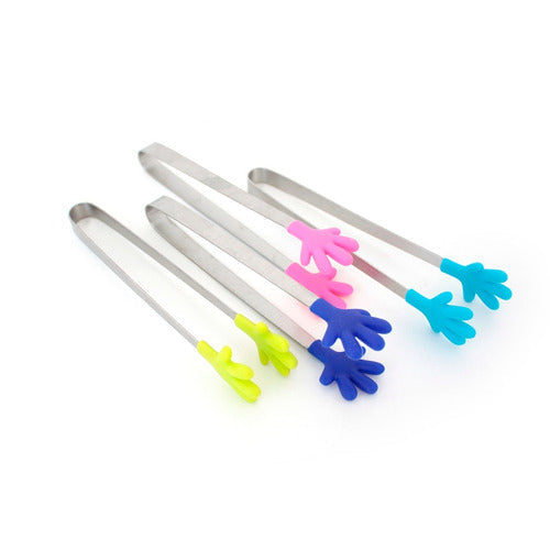 Pinza de hielo manitos por mayor - Bazar Mayorista